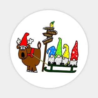 Christmas Friends Magnet